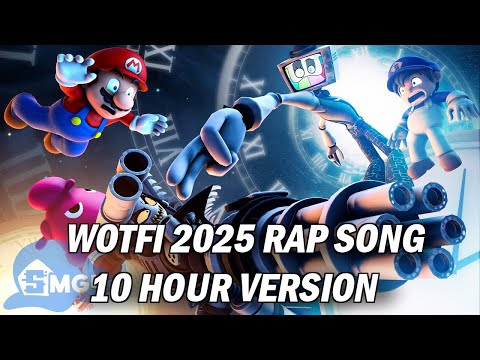 SMG4 WOTFI 2025 Worlds Collide Rap - 10 hour song