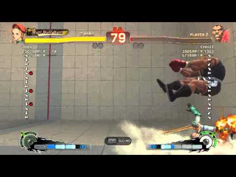 SF4 AE 2012 - Dlieu (Cammy) vs Creo13 (Balrog / Boxer)