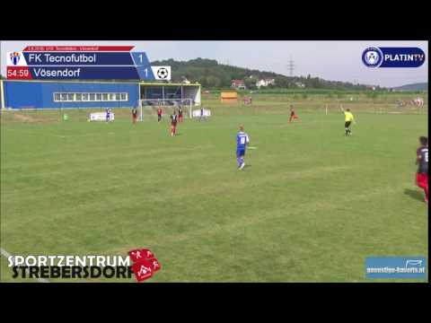 3.9.2016: U16: Tecnofutbol - Vösendorf - Highlight  (2. Halbzeit / 55:00) am 03.09.2016 11:42