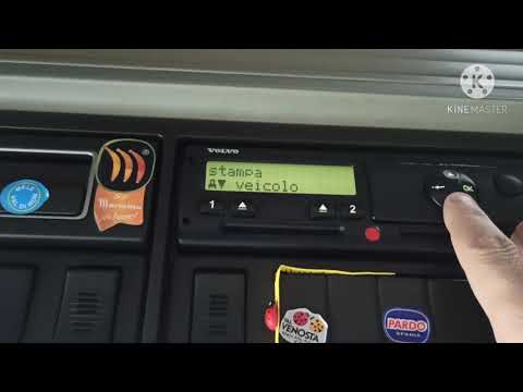 Cambio ora sul cronotachigrafo digitale vdo