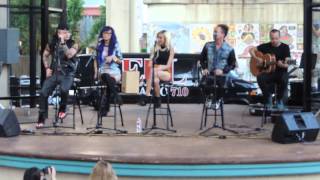 My Crazy Girlfriend Perform "All Fall Down" Live & Unplugged in Shreveport, Louisiana