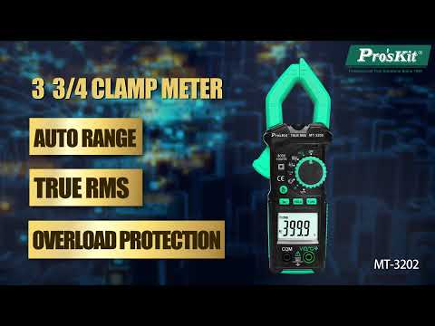Токоизмерительные клещи Pro'sKit MT-3202 Превью 1