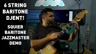 Video thumbnail for 6 String Baritone Djent! - Squier Vintage Modified Baritone Jazzmaster (Antigua Burst) by Andrew Baena