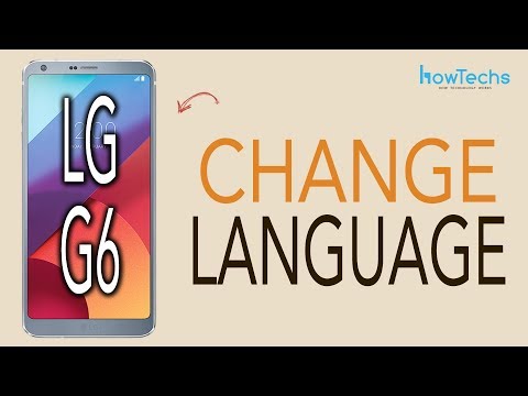 LG G6 - How to Change Language