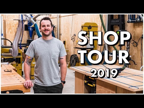 SHOP TOUR 2019, All of My Woodworking and Metalworking Tools!