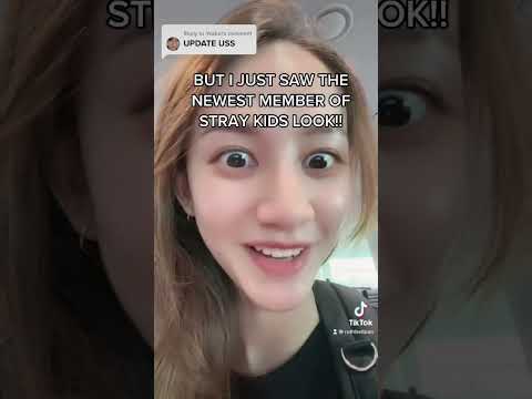 Saying Hi to KPOP STAR STRAY KIDS 🫣