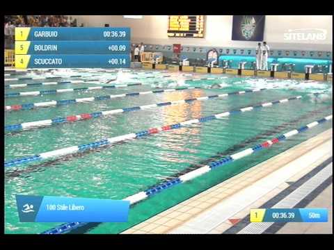 Serie 7 dei 100 Stile Libero  Assoluti Femmine Master - Campionati Regionali Masters 2014 di Veneto