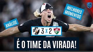 ALUCINANTE! VASCO VENCE O FLUMINENSE DE VIRADA! | VASCO 3X2 FLUMINENSE