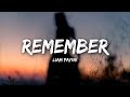 Liam Payne Remember Lyrics