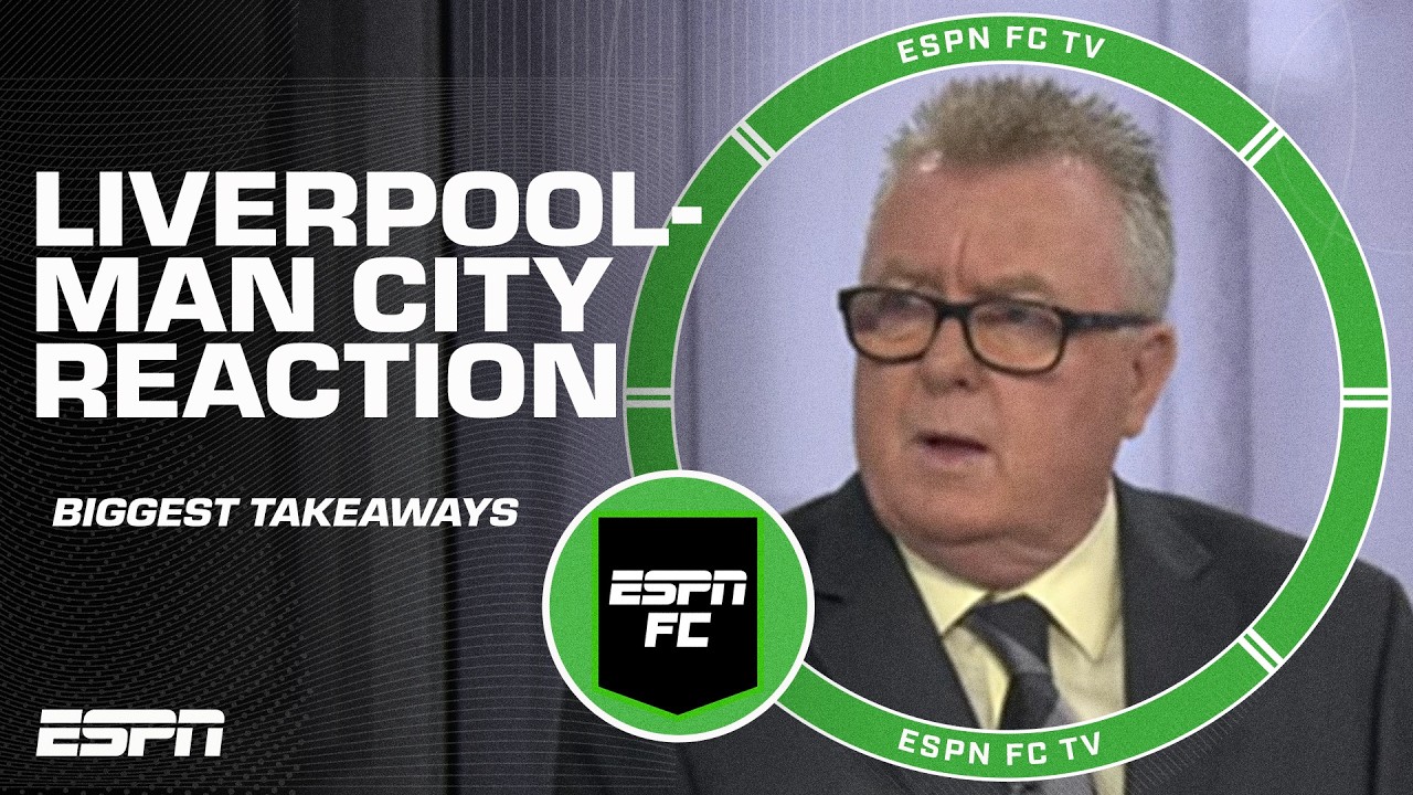 Liverpool is SO GOOD and Man City's LOST IDENTITY 👀 Steve Nicol & Craig Burley REACT 🗣️ | ESPN FC