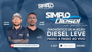 DIAGNÓSTICO DE INJEÇÃO DIESEL LEVE - PASSO A PASSO AO VIVO
