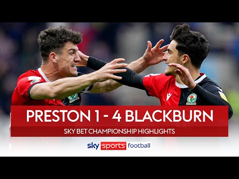 Blackburn keep play-off hopes alive! 💪 | Preston 1-4 Blackburn | EFL Highlights