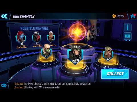 Marvel Strike Force 11 Mega Orb Pulls 7/2/20
