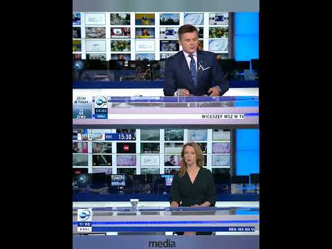 "Dzień na żywo" TVN24 dawniej i dzisiaj. Porównanie.