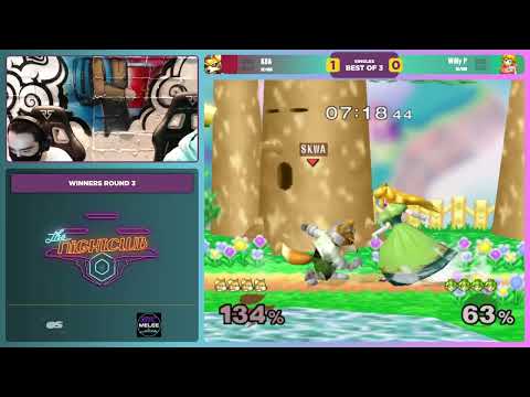 The Nightclub Season 2 E16: K8A (Fox) vs Willy P (Peach) - WR3 SSBM