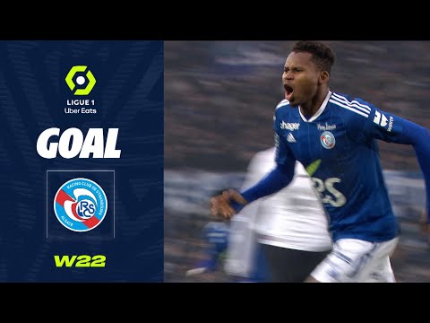 Goal Habib DIALLO (1' - RCSA) RC STRASBOURG ALSACE - MONTPELLIER HÉRAULT SC (2-0) 22/23