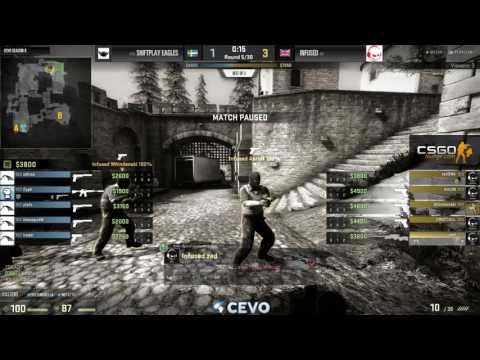 [UKCSGO] 02.11.2015 - Infused vs ShiftPlay Eagles @ CEVO-M S8 Playoffs Map 1