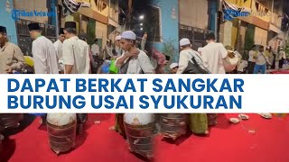 Viral, Jemaah Pengajian Bawa Berkat Sangkar Burung Usai Acara Syukuran