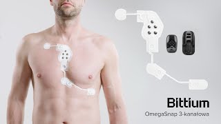 Elektroda do EKG Bittium OmegaSnap 3-kanałowa