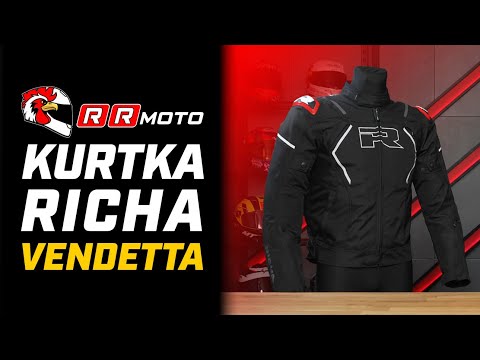 RICHA VENDETTA _ kurtka motocyklowa z ochroną D3O