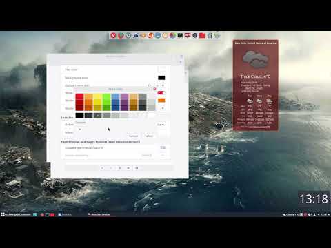 ArchMerge : 137 How to install desklets on ArchMergeD Cinnamon