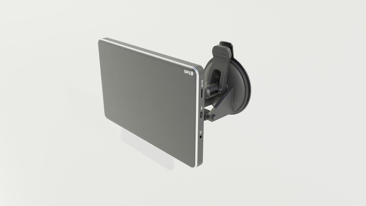 Navigateur GPS Modèle 3D