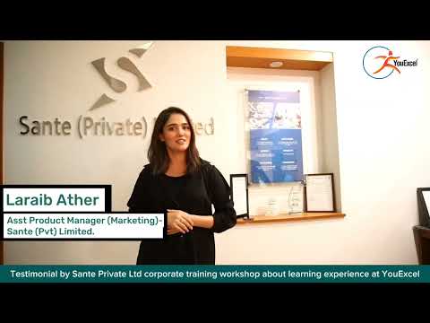 Sante Pvt. Ltd. Corporate Training Feedback YouExcel