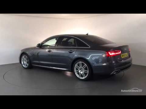 WV63UUJ AUDI A6 TDI S LINE GREY 2013, Derby Audi