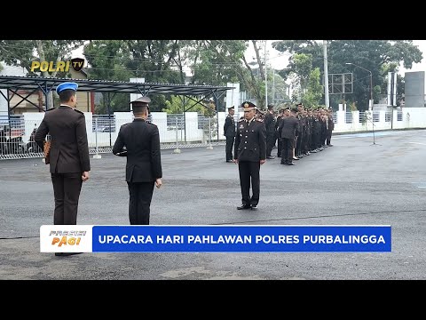 POLRES PURBALINGGA MELAKSANAKAN UPACARA HARI PAHLAWAN KE-80