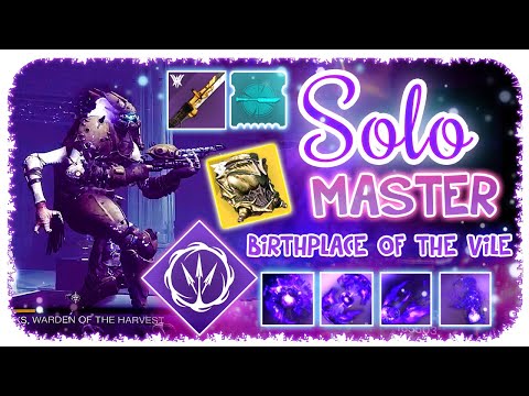 Solo 1580 Ordeal Master Nightfall Hunter - Birthplace Of The Vile - Destiny 2 Commentary