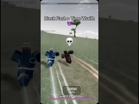 Imagine If They Added BLACK FLASH As The New Time Wraith 😬😈 #robloxshorts #flashpoint #blackflash