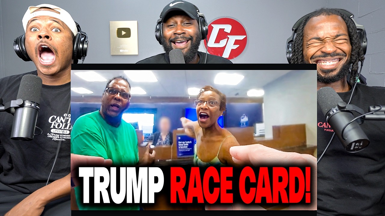 Woman FREAKS OUT at Bank Claims TRUMP Is To Blame for Her Money Being Held 🤣