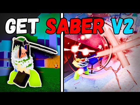 How To Get Saber V2 In Blox Fruits!