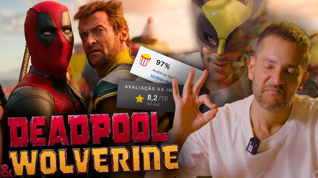 Assisti DEADPOOL & WOLVERINE e ainda existe esperança!