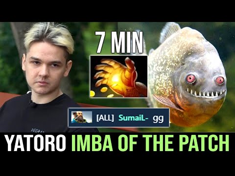 Yatoro picked MOST OP HERO of 7.32b vs Sumail