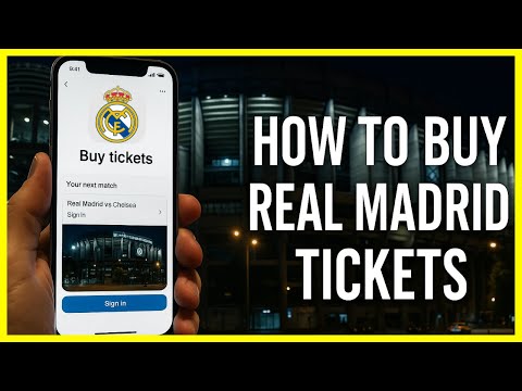 Come acquistare i biglietti per il Real Madrid (2025)