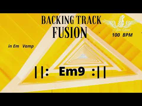 Backing Track Fusion Em9  Vamp