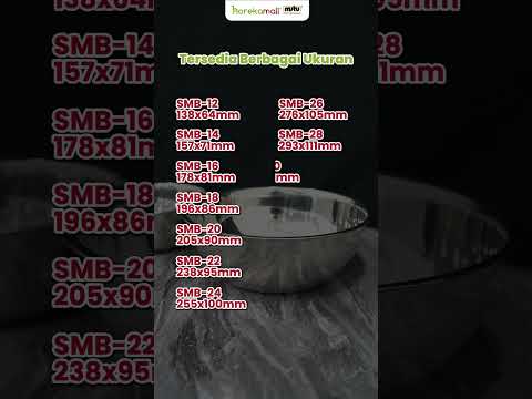 Baskom Stainless Steel Mixing Adonan Resto Hotel | Mutu SMB-14 on Youtube