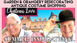INTERIOR & EXTERIOR REDECORATION, ANTIQUE COSTUME SHOPPING, A PERFECT RUG & A PRICELESS TREASURE!