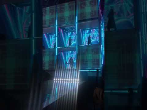 Fancam - Yixing 's live singing on Rave Now Ep 4 - 'O Sole Mio snippet