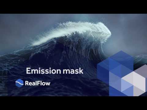 RealFlow 10 Tutorial: Emission Mask Parameters for Geometries