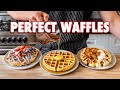 Perfect Homemade Waffles Mochi Vs Belgian