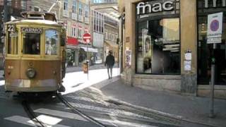 preview picture of video 'Electrico de Porto - Tram of Porto - November 2010'