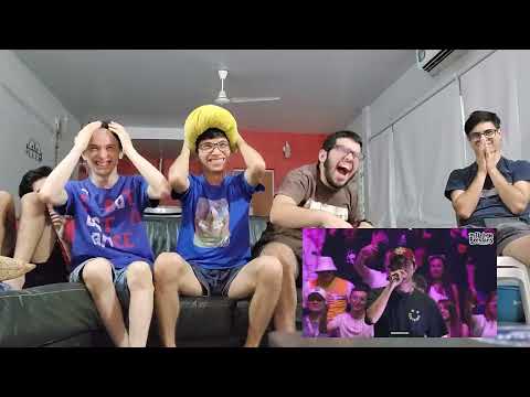 LARRIX VS SKONE REACCIÓN CON LOS PANAS | FMS INTERNACIONAL 2023