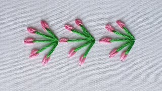 Make a Beautiful hand embroidery design, embroidery ideas, borderline design