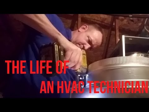 The Life of an HVAC Technician - Episode 7 HVAC Service and Installation