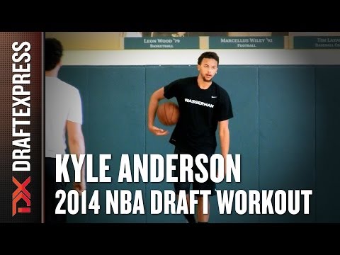 Kyle Anderson 2014 Draft Workout for NBA Scouts