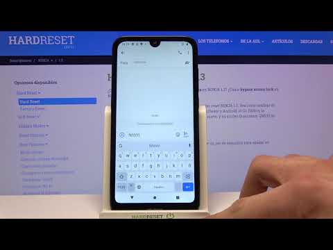 Cómo cambiar el idioma del teclado en NOKIA 1.3 - configurar teclado