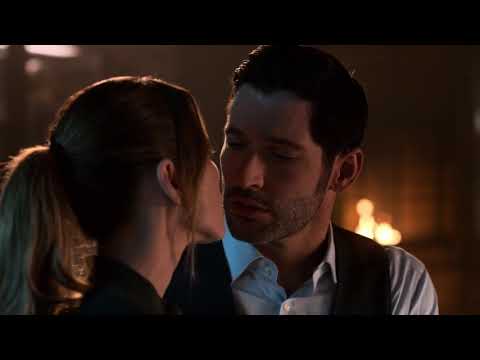 Lucifer: Season 5 / Kiss Scene — Lucifer and Chloe (Tom Ellis and Lauren German)