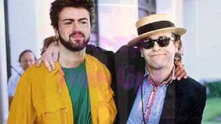 Elton John &amp; George Michael - Wrap Her Up (extended remix) With Lyrics!